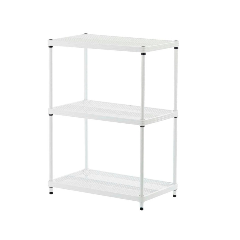 MeshWorks Shelving 3 Tier White